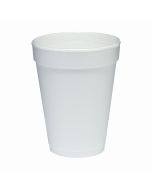 CUP FOAM 14 OZ WHITE 25/TUBE 1000/CS