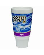 CUP FOAM 44OZ HORIZON  300/CS