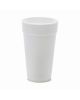 CUP FOAM 20OZ WHITE TALL 25/TUBE 500/CS